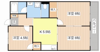 間取図 リンピアピュア