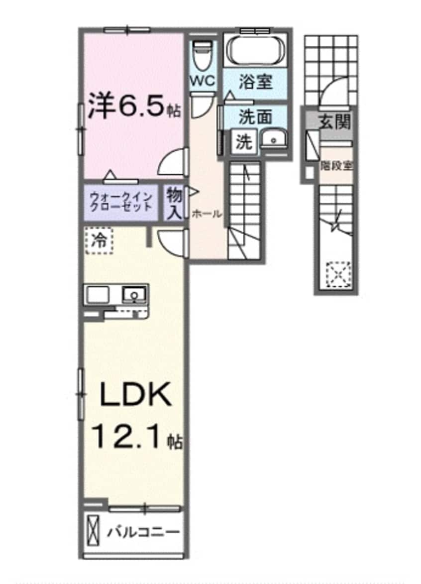 間取図 シエルクラスかわせみ