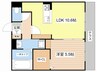 STELLA（ステラ） 1LDKの間取り
