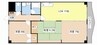 クレストＹＭＤⅡ 3LDKの間取り