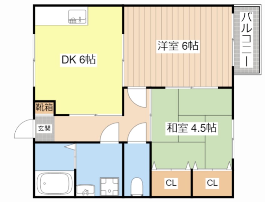 間取図 ヴィレアルブル