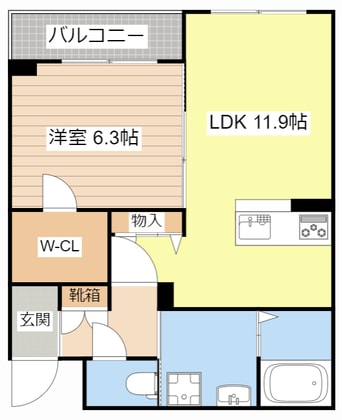 間取図 ＳｈａＭａｉｓｏｎ　Ｔ．Ｓ