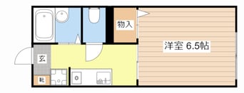 間取図 ラスチェ喜多　B