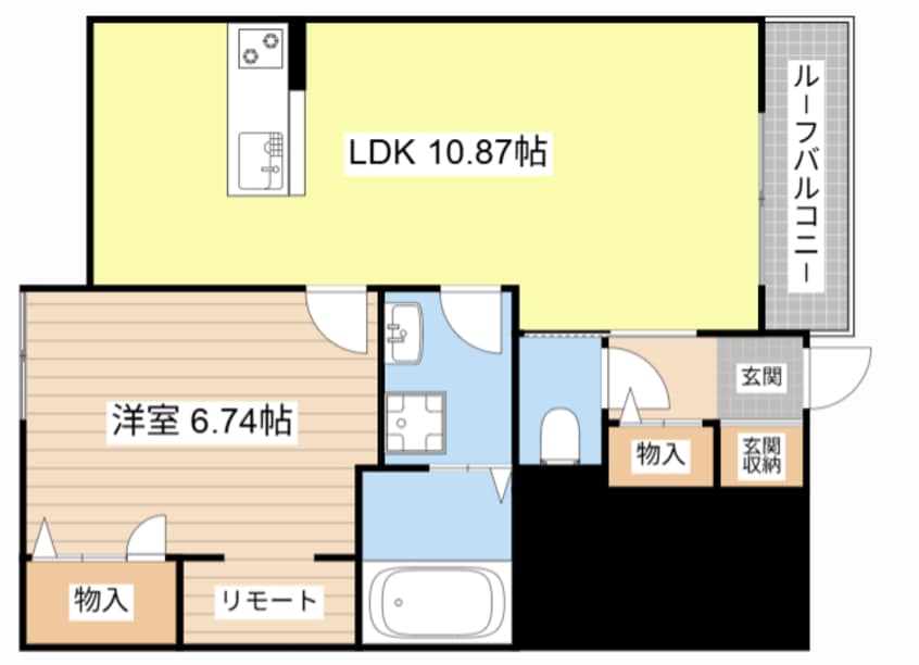 間取図 Park Heim AsahiⅢ