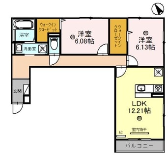 間取図 ヴェルクレール