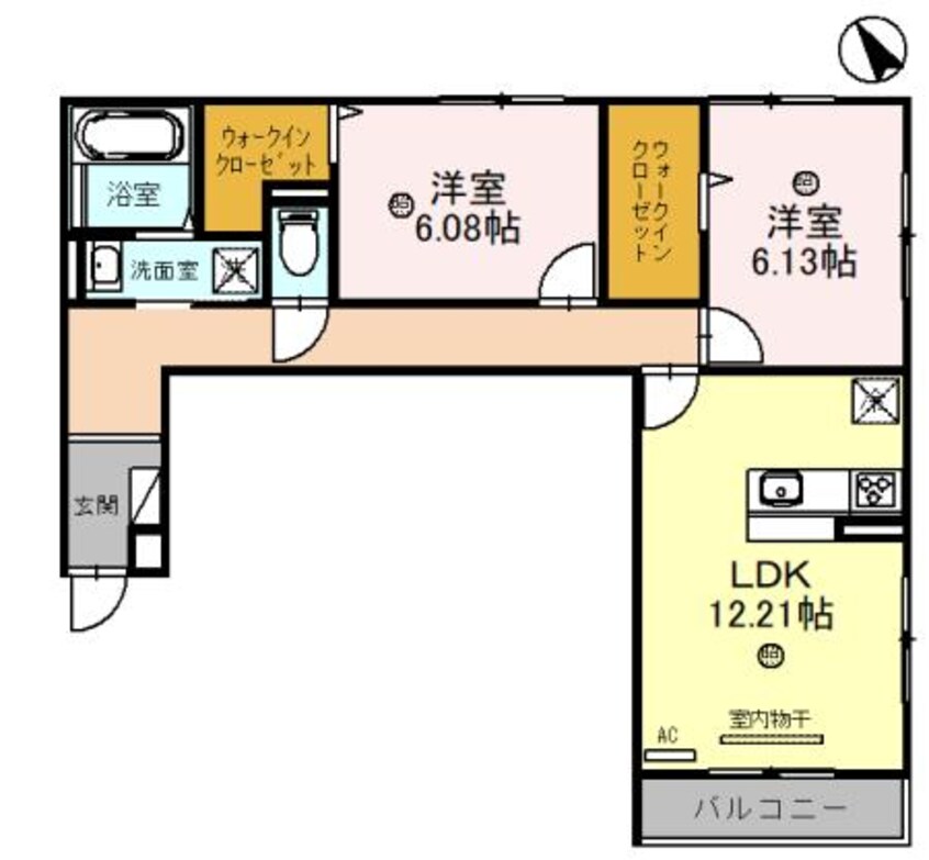 間取図 ヴェルクレール