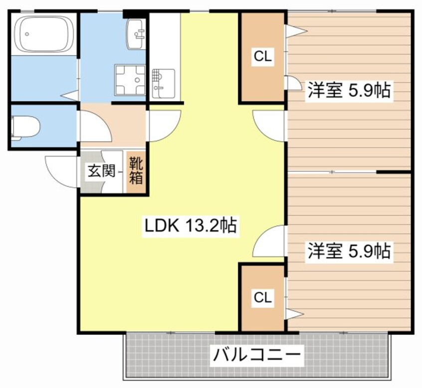 間取図 ＳＩＲＡＨＡＥ