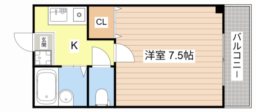 間取図 ノースウイング
