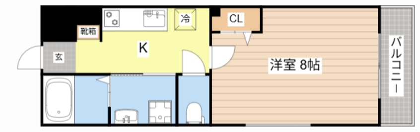 間取図 仮称）野洲市西河原新築アパート