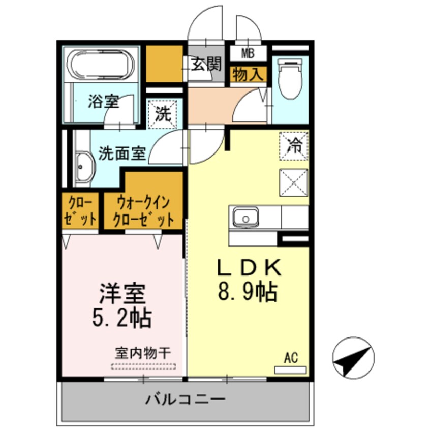 間取図 セレンディピティ堅田
