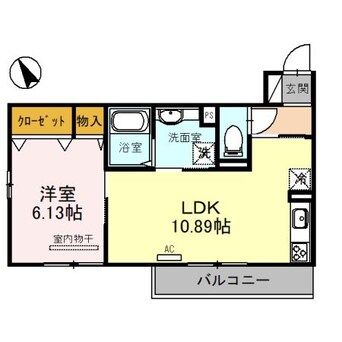 間取図 フラン岡