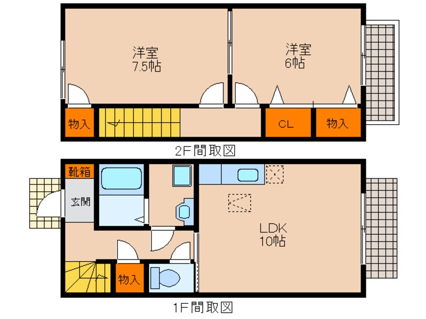 間取図 アムール