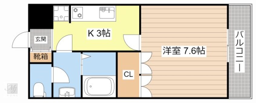 間取図 シャトーグリーンⅡ