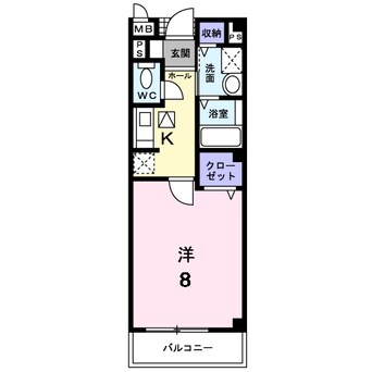 間取図 グランヴァレ