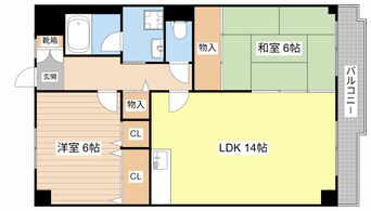 間取図 グリーン茨木