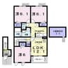 アッソラートⅡ 3LDKの間取り