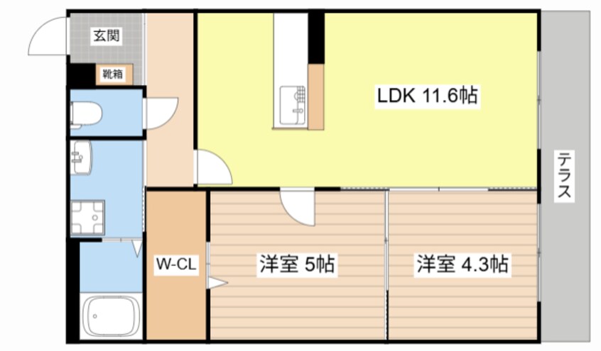 間取図 グラン ディアス