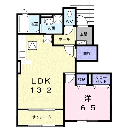 間取り図 クローヴ・アヴェニュー・Ｍ　Ⅲ