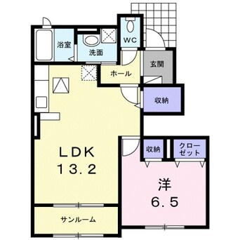 間取図 クローヴ・アヴェニュー・Ｍ　Ⅲ