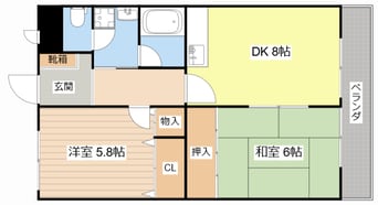 間取図 プリミエ貴生川