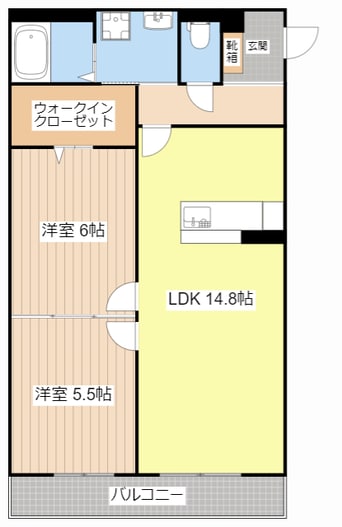 間取図 グラン ディアス