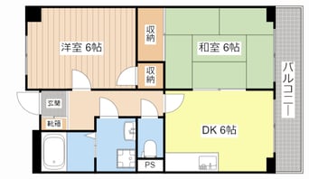 間取図 アゼリア古高
