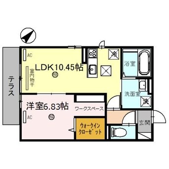 間取図 アースフィールド彦根
