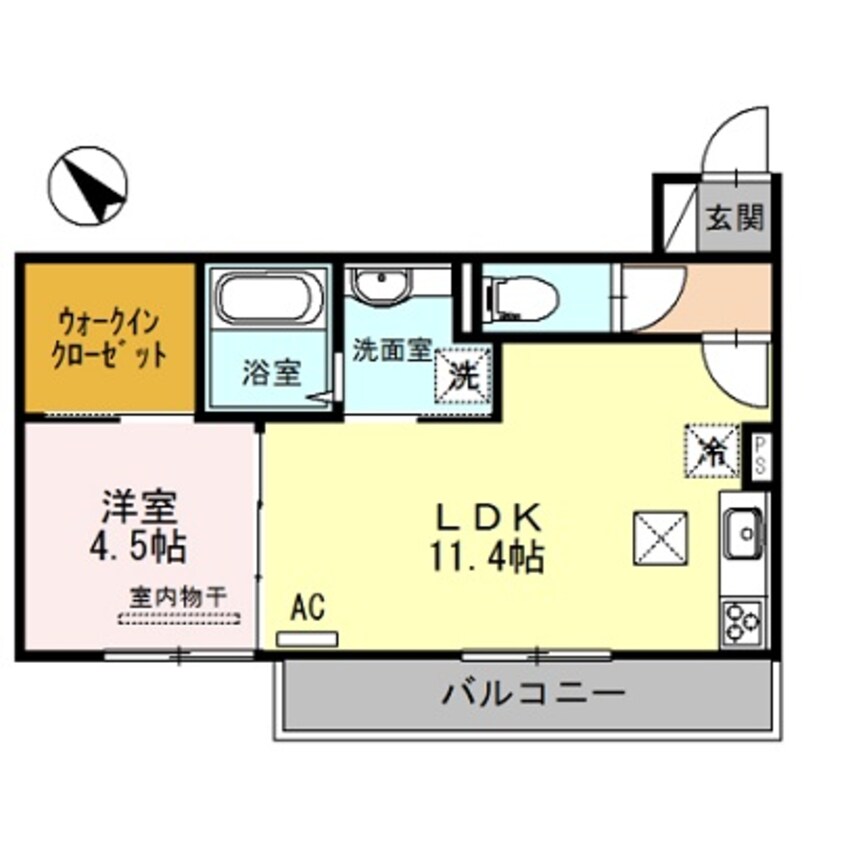 間取図 グラン　フェリス