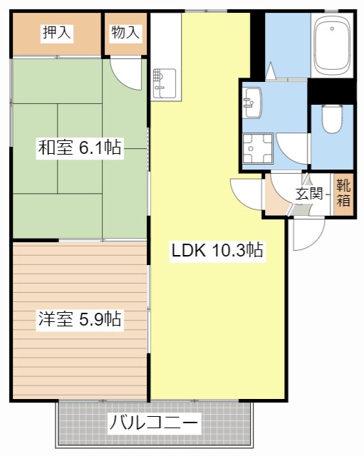 間取り図 メゾン城町