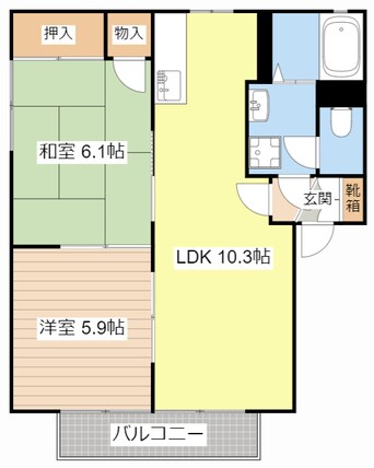 間取図 メゾン城町