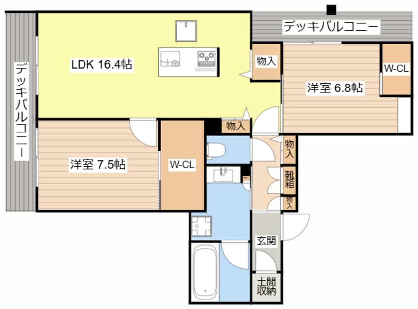 間取図 シャーメゾン草津プレミア