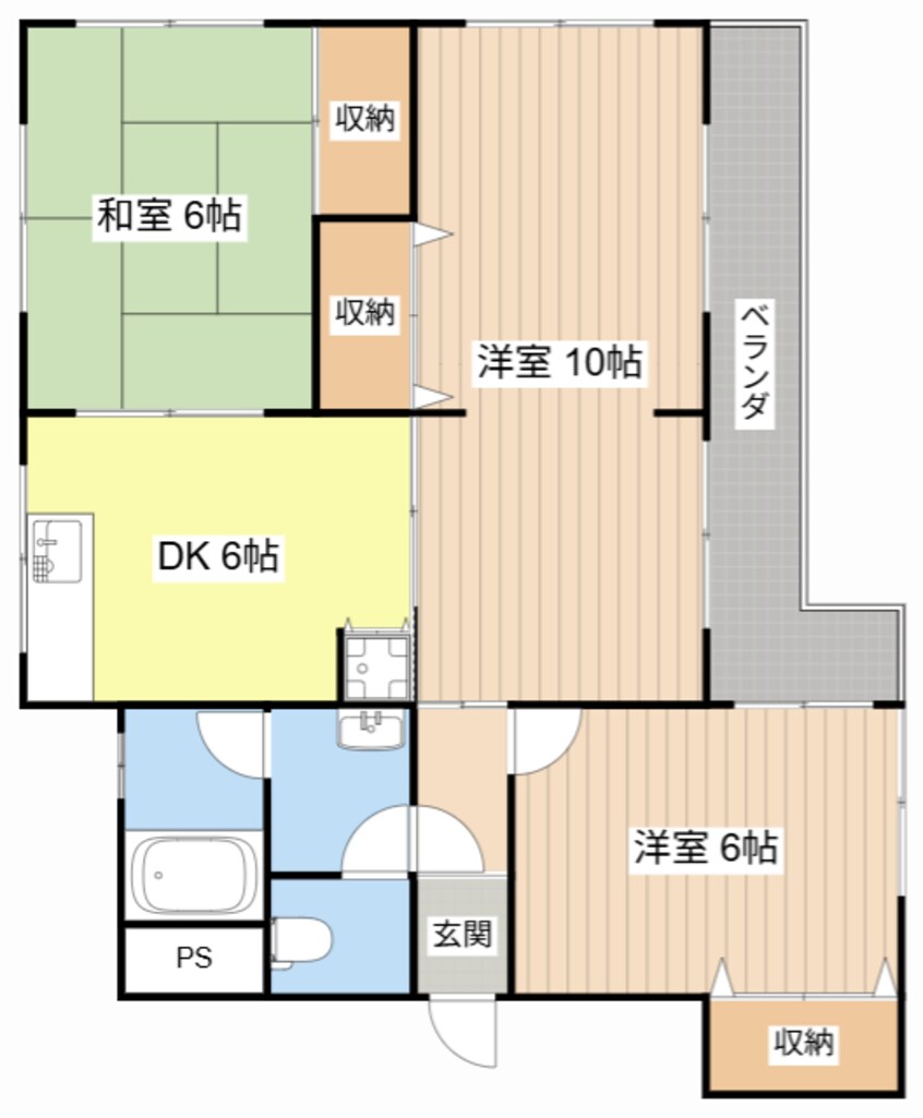 間取図 小泉ファインハイツ