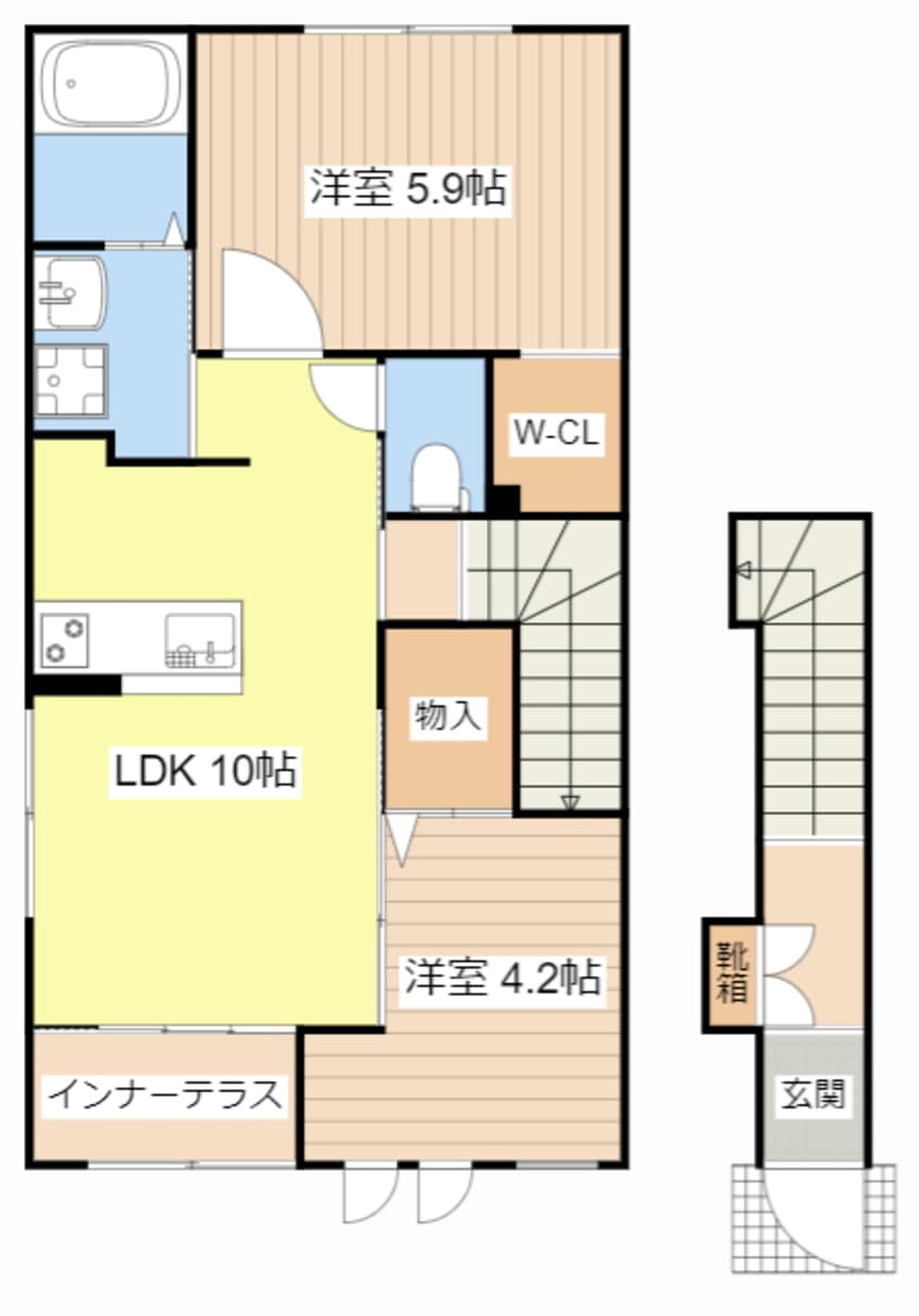 間取図 ルナ・カーサ