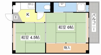 間取図 ビレッジハウス加田1号棟