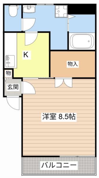 間取図 ASTY妙法寺