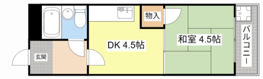 間取図 ハイツアトバンス