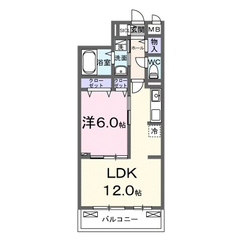 間取り図 ノルド　フィウーメ