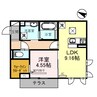 ウインズ２３ 1LDKの間取り