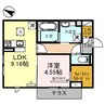 ウインズ２３ 1LDKの間取り