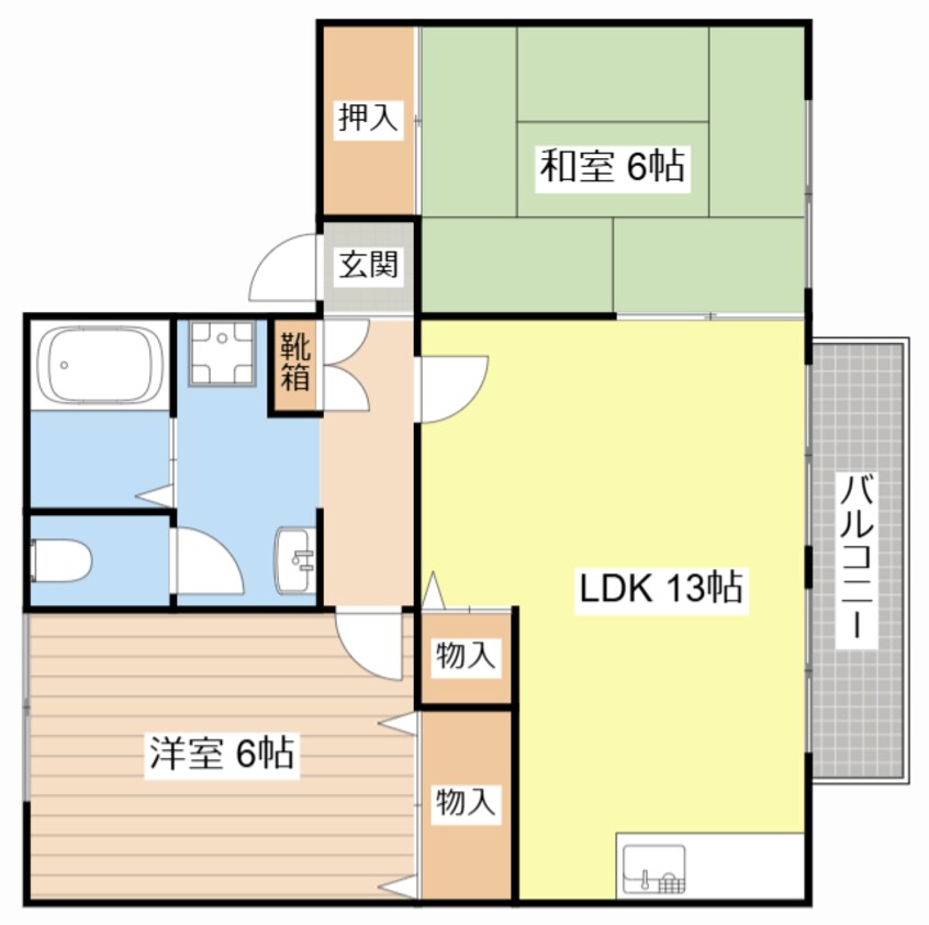 間取図 フェリーチェ
