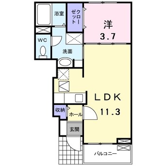 間取図 Ｓ．Ｃ．Ｃ．ＨーＫ