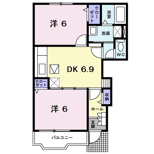 間取り図 Ｌｉｔｔｌｅ　Ｆｏｒｅｓｔ　Ⅰ