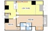 HEART桜館 2LDKの間取り