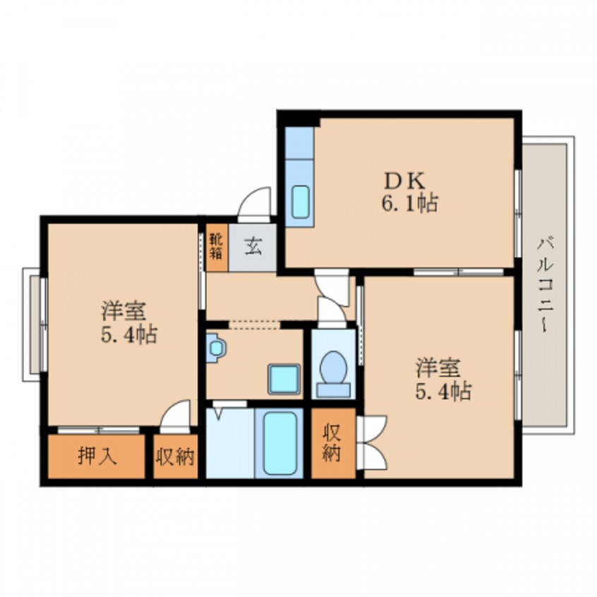 間取図 ファミールＫ