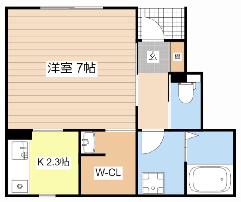 間取図 Domani音羽 North