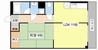 間取図 市兵衛第1ビル