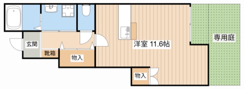間取図 トリムガーデン