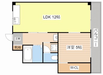 間取図 ハイツタニガワ