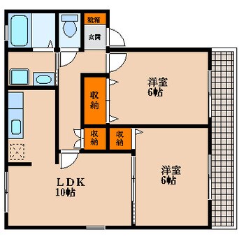 間取図 メゾン・ド・ボヌール