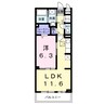 妙光寺アパート 1LDKの間取り